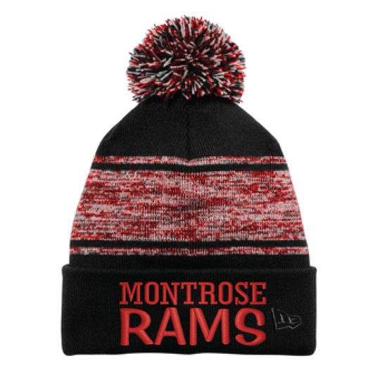 Rams Embroidered Cuff Beanie