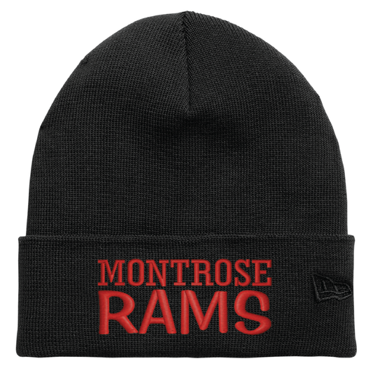 Rams Embroidered Cuff Beanie