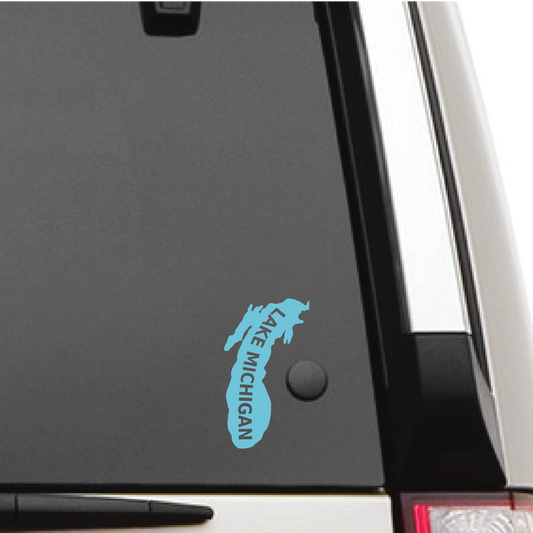 Lake Michigan Car Decal