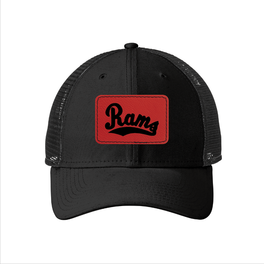 Montrose Rams Leather Patch Snapback Cap
