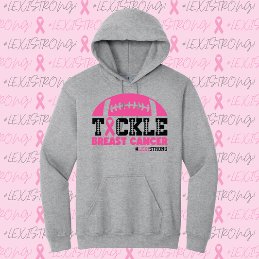 Alexis Town Breast Cancer Fundraiser Hooded Sweatshirt