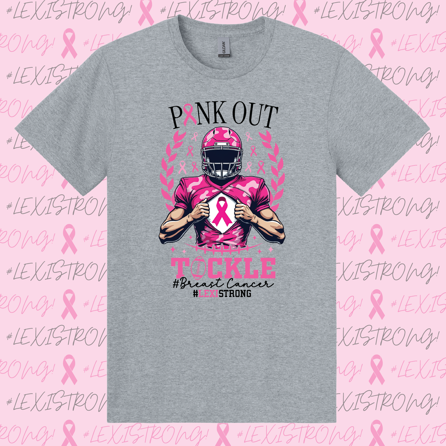 Alexis Town Breast Cancer Fundraiser T-Shirt