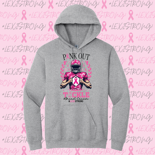 Alexis Town Breast Cancer Fundraiser Hooded Sweatshirt