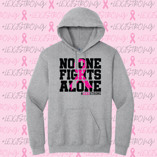 Alexis Town Breast Cancer Fundraiser Hooded Sweatshirt