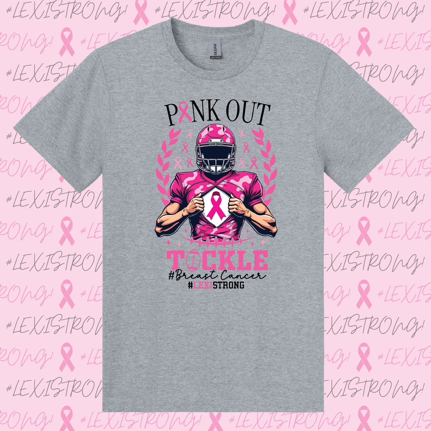 Alexis Town Breast Cancer Fundraiser T-Shirt