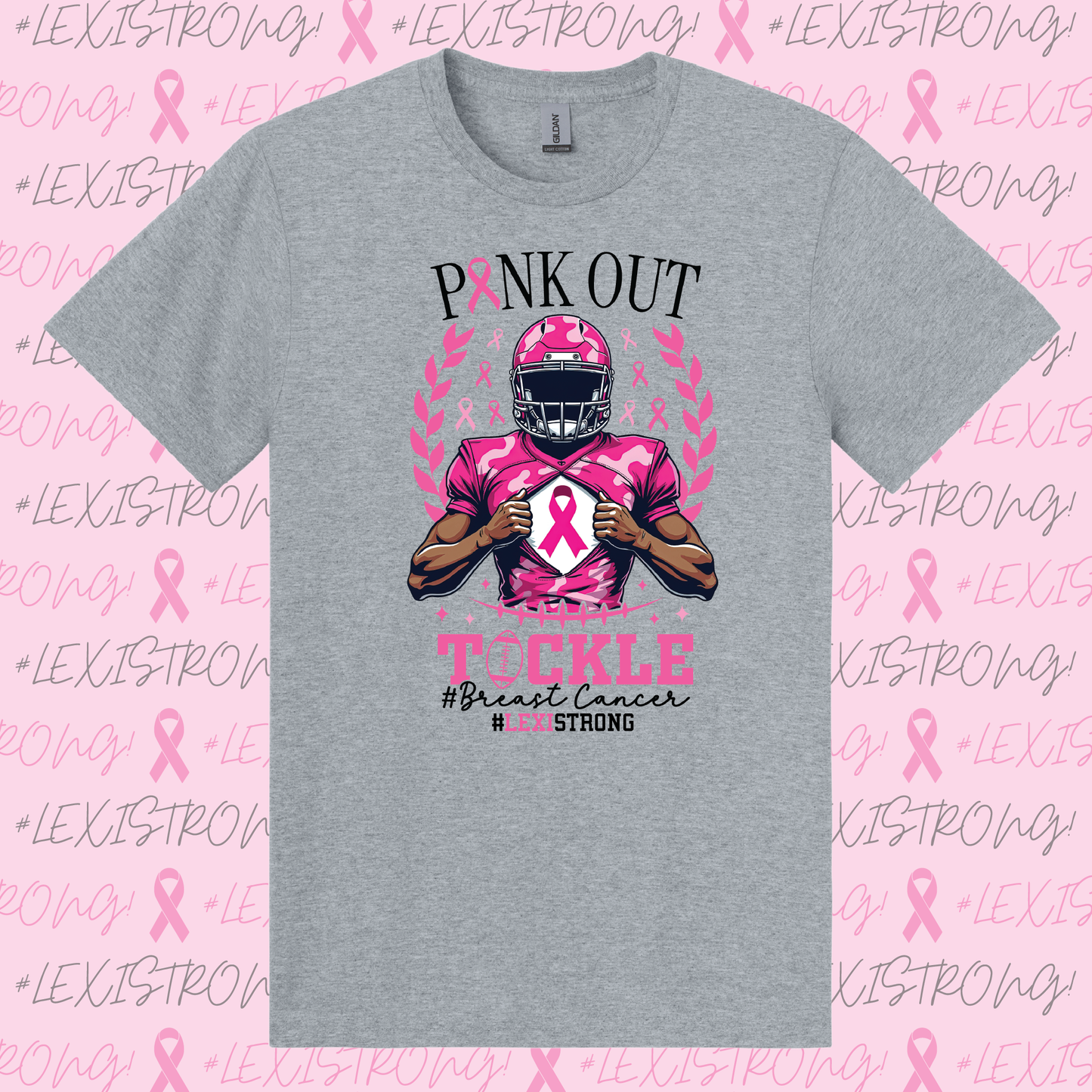 Alexis Town Breast Cancer Fundraiser T-Shirt