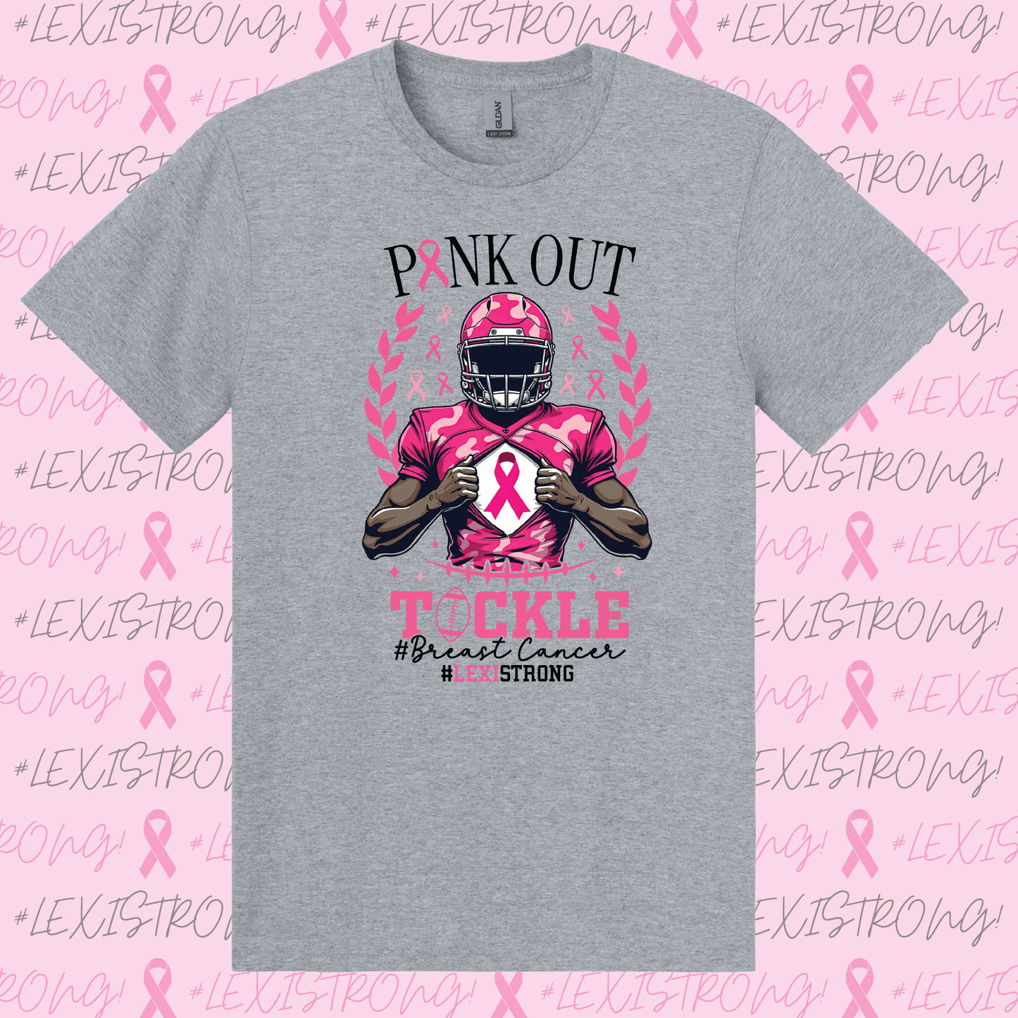 Alexis Town Breast Cancer Fundraiser T-Shirt