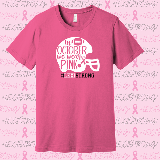 Alexis Town Breast Cancer Fundraiser T-Shirt