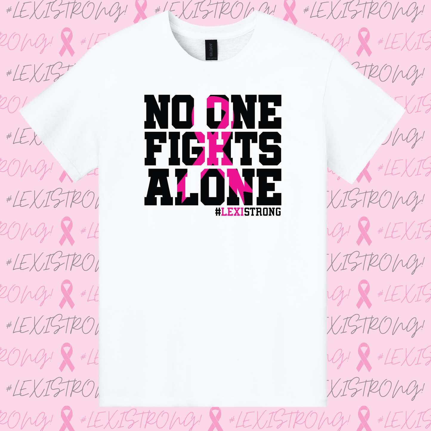 Alexis Town Breast Cancer Fundraiser T-Shirt