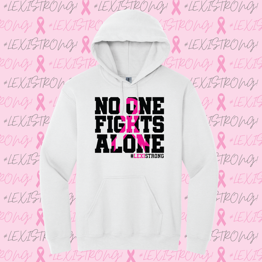 Alexis Town Breast Cancer Fundraiser Hooded Sweatshirt