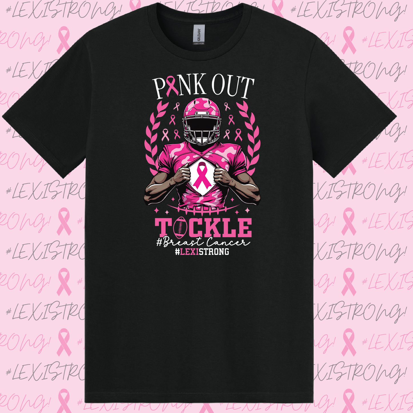 Alexis Town Breast Cancer Fundraiser T-Shirt