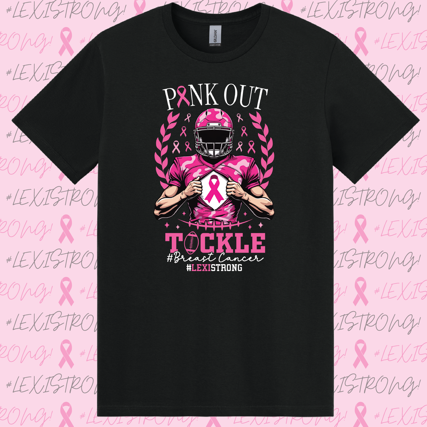 Alexis Town Breast Cancer Fundraiser T-Shirt