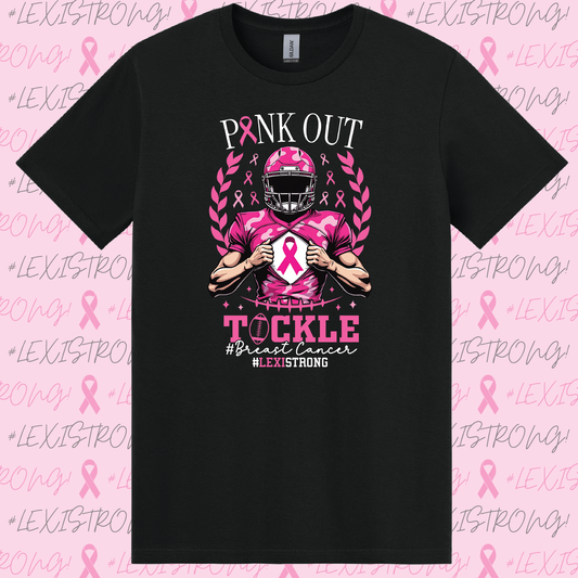 Alexis Town Breast Cancer Fundraiser T-Shirt