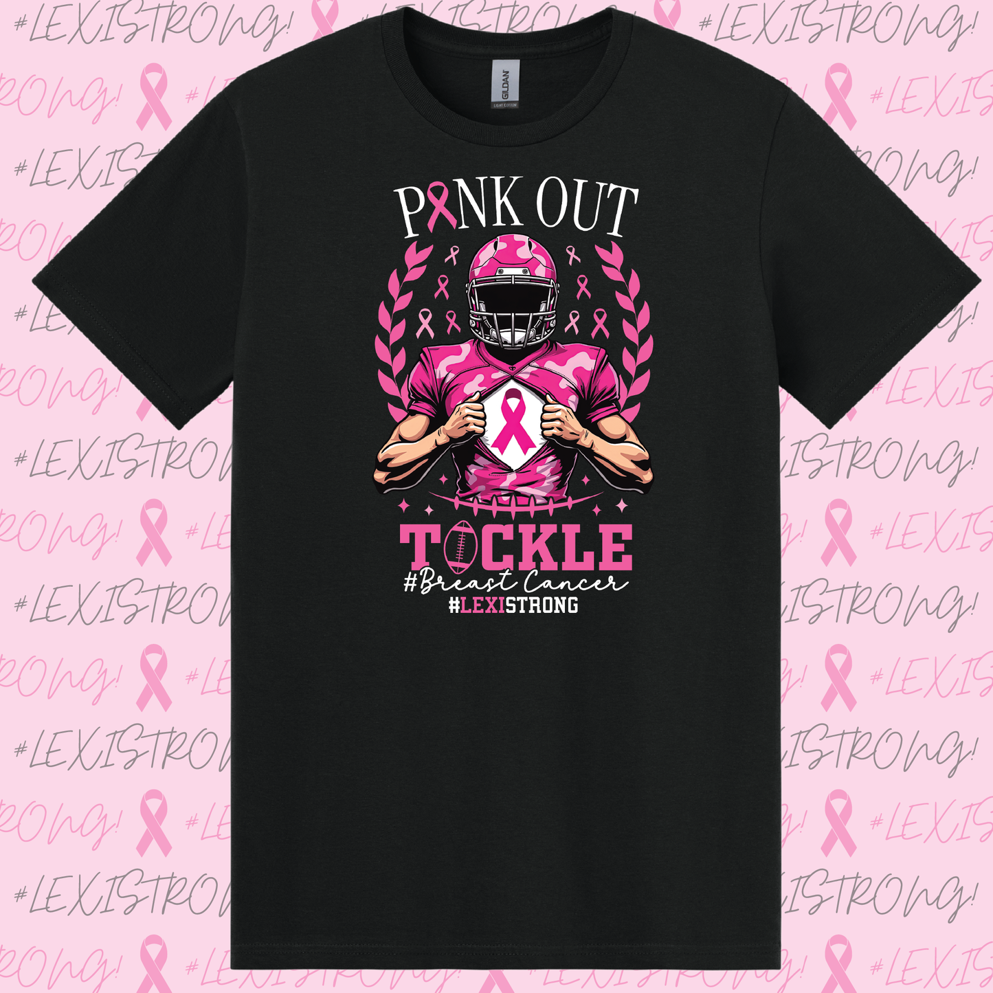 Alexis Town Breast Cancer Fundraiser T-Shirt