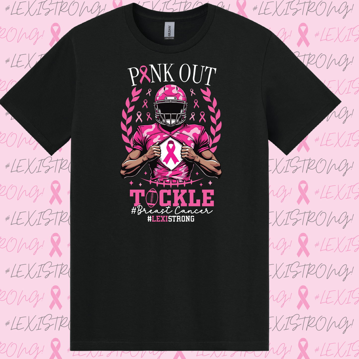Alexis Town Breast Cancer Fundraiser T-Shirt