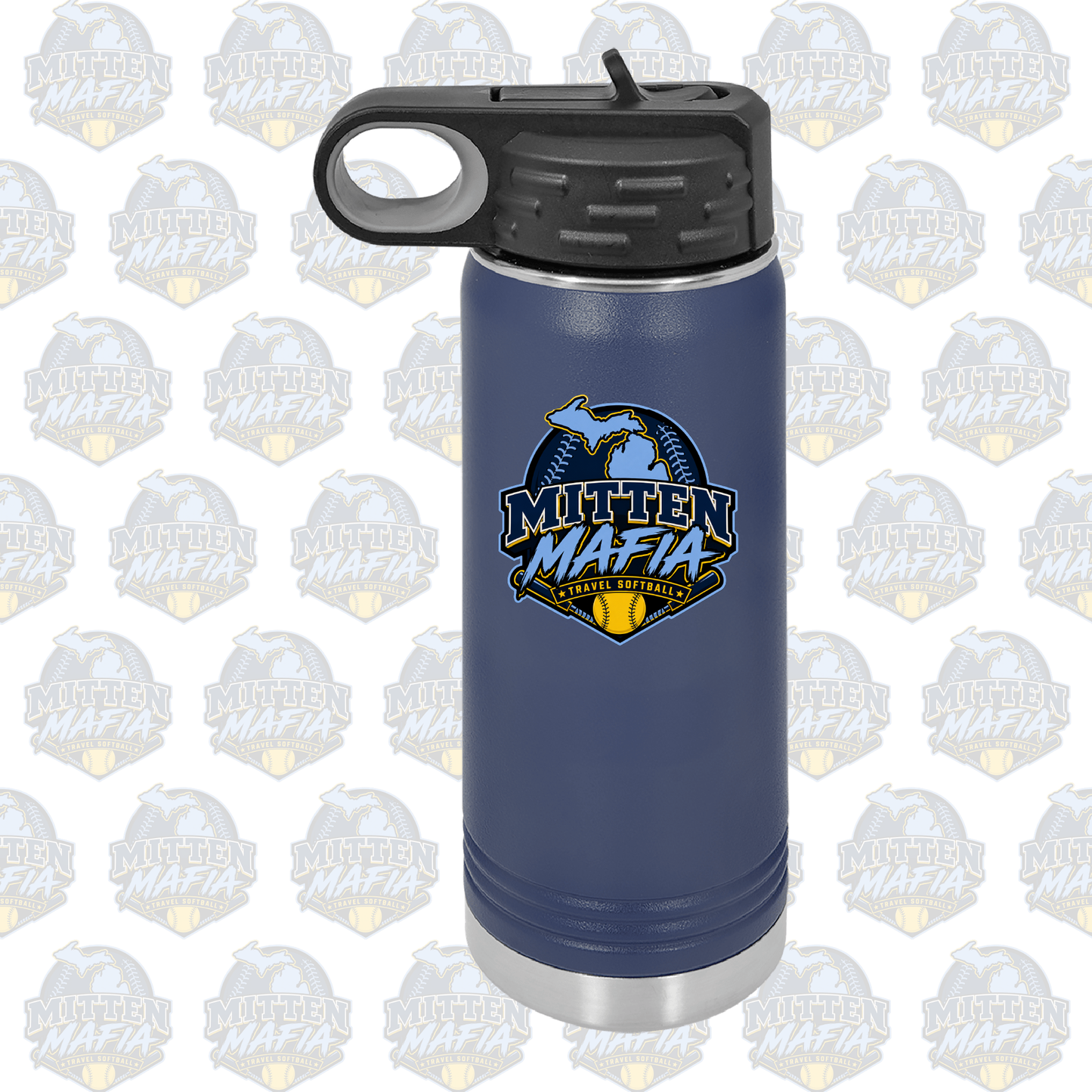 Mitten Mafia Softball Water Bottle/Laptop Sticker