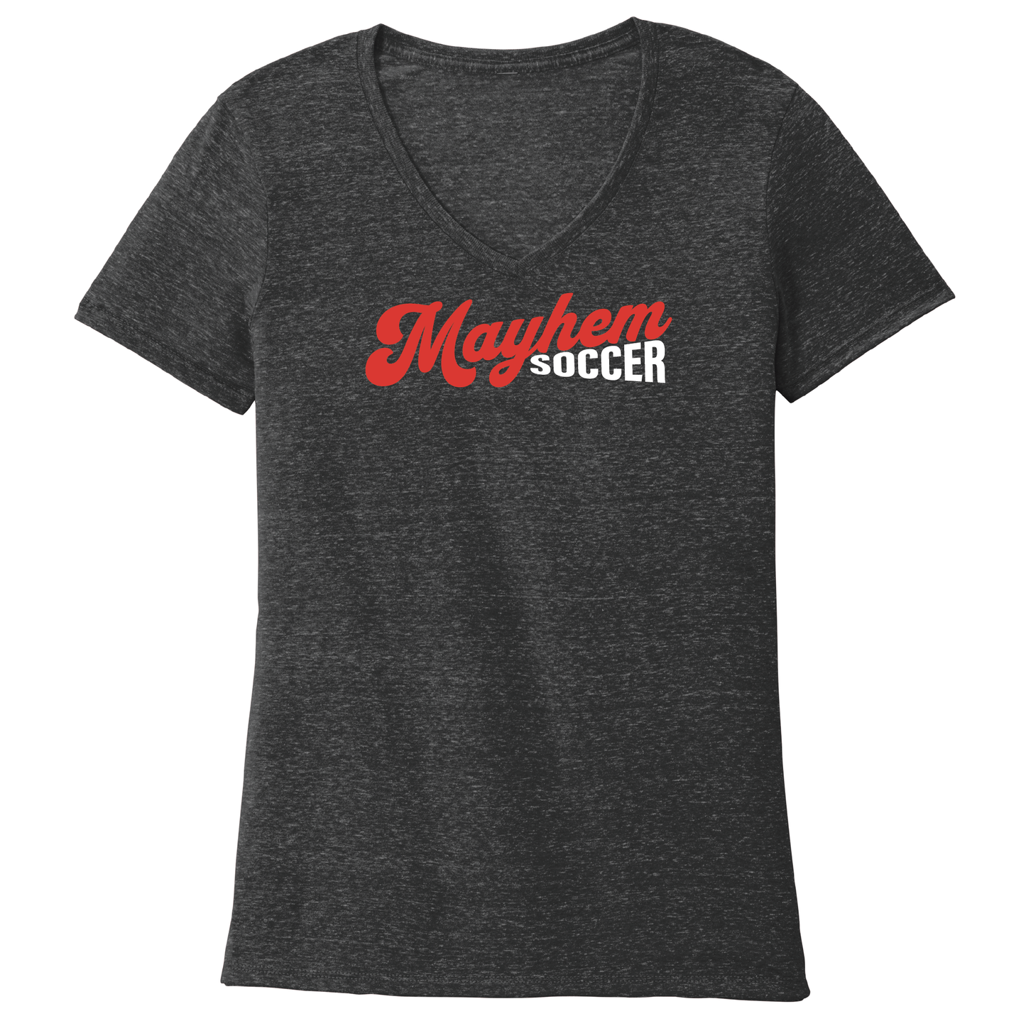 Mayhem Women’s Jersey Short Sleeve V-Neck Tee