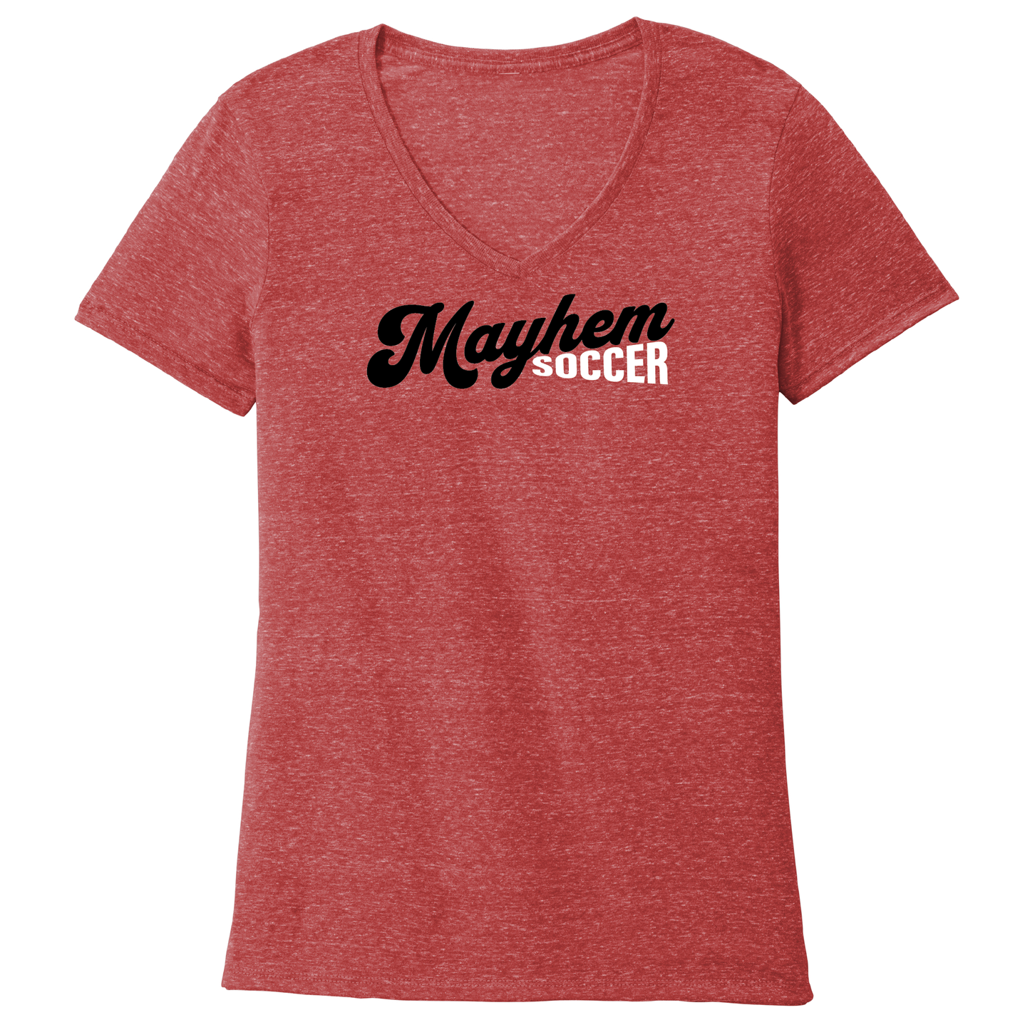 Mayhem Women’s Jersey Short Sleeve V-Neck Tee
