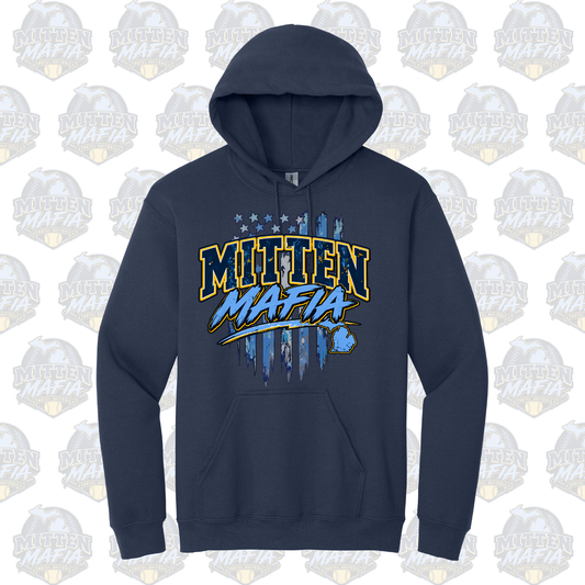 Mitten Mafia Softball Team Hoodie