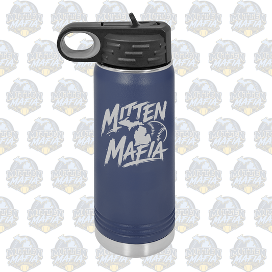 Mitten Mafia Softball Water Bottle