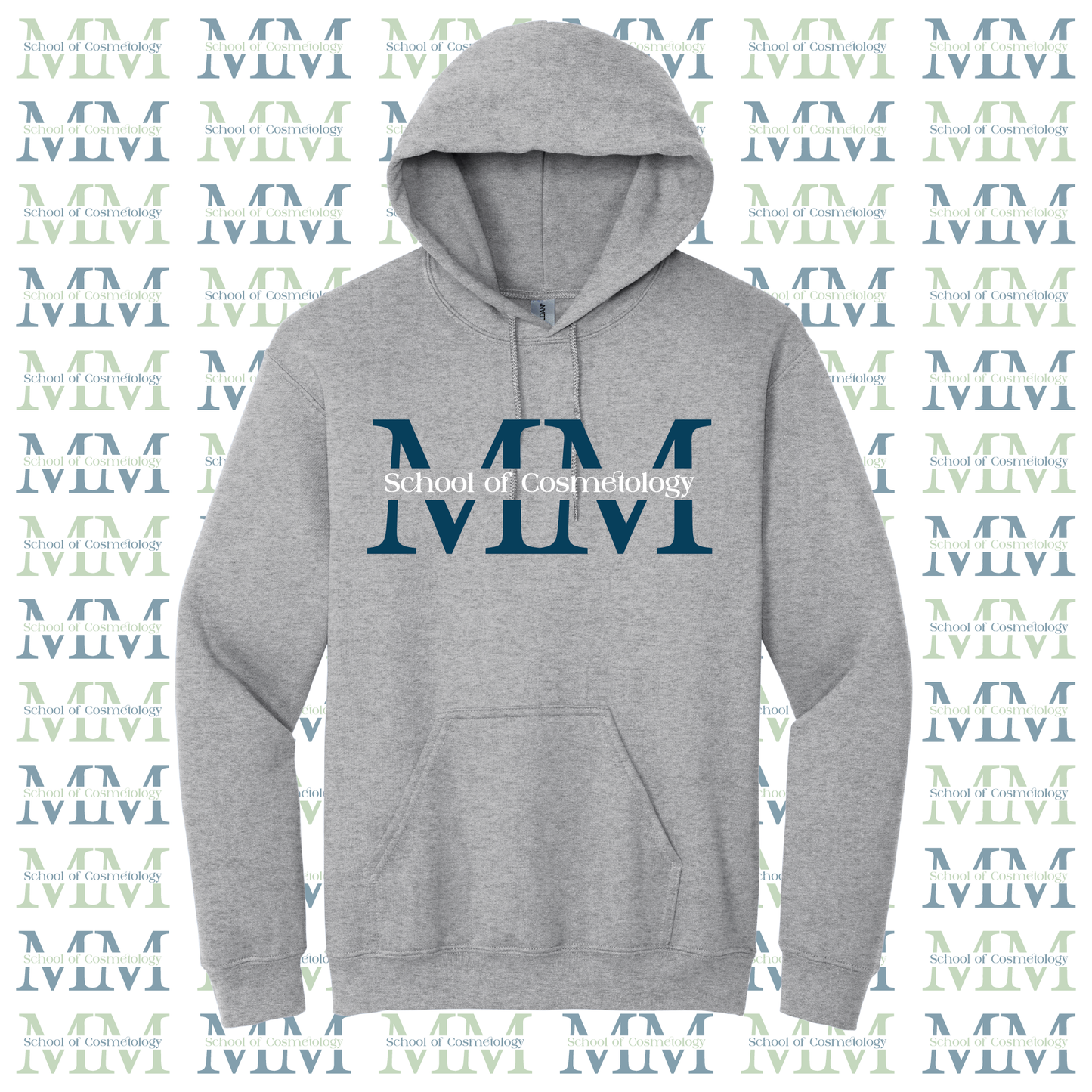 Mid Michigan School of Cosmetology Hoodie (Color-Sport Grey)