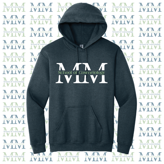 Mid Michigan School of Cosmetology Hoodie (Color-Dark Heather)
