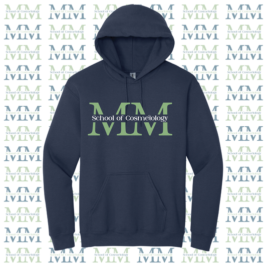 Mid Michigan School of Cosmetology Hoodie (Color-Navy)