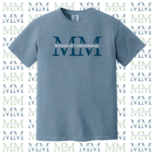 Mid Michigan School of Cosmetology T-Shirt (Color-Blue Jean)