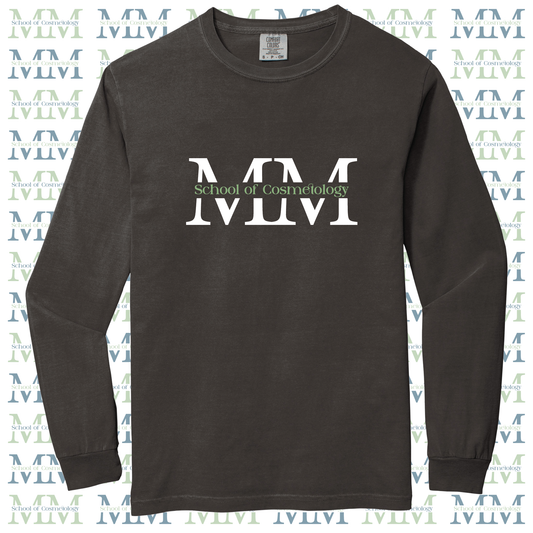 Mid Michigan School of Cosmetology Long Sleeve T-Shirt (Color-Pepper)