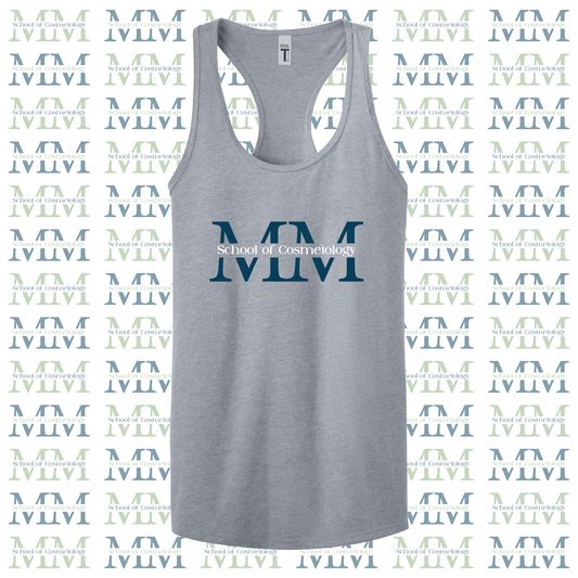 Mid Michigan School of Cosmetology Tank Top (Color-Heather Grey)