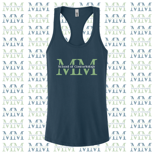 Mid Michigan School of Cosmetology Tank Top (Color-Indigo)