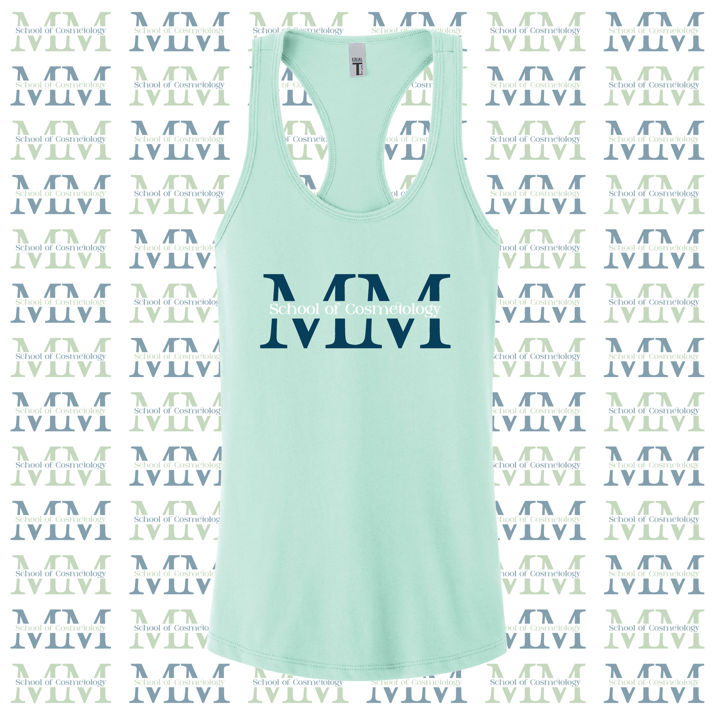 Mid Michigan School of Cosmetology Tank Top (Color-Mint)
