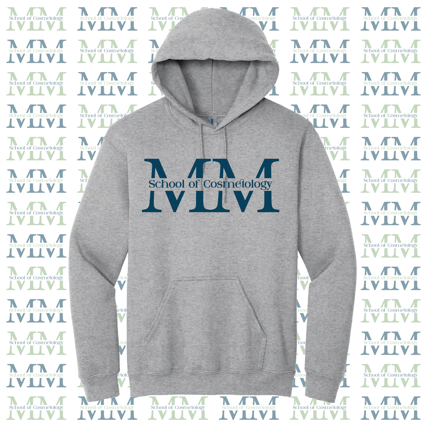 Mid Michigan School of Cosmetology Hoodie (Color-Sport Grey)