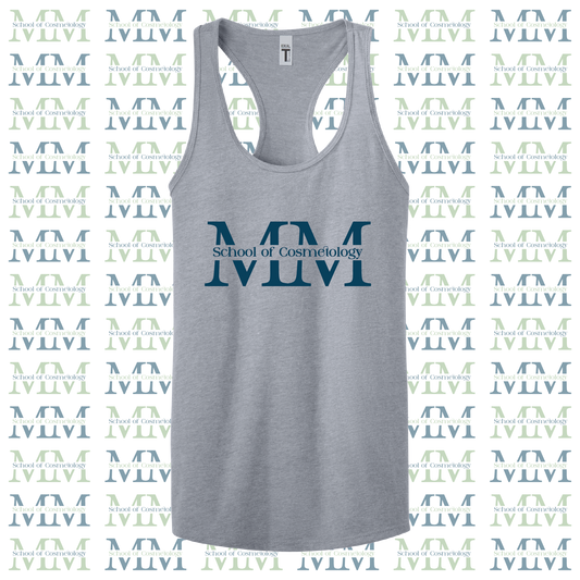 Mid Michigan School of Cosmetology Tank Top (Color-Heather Grey)