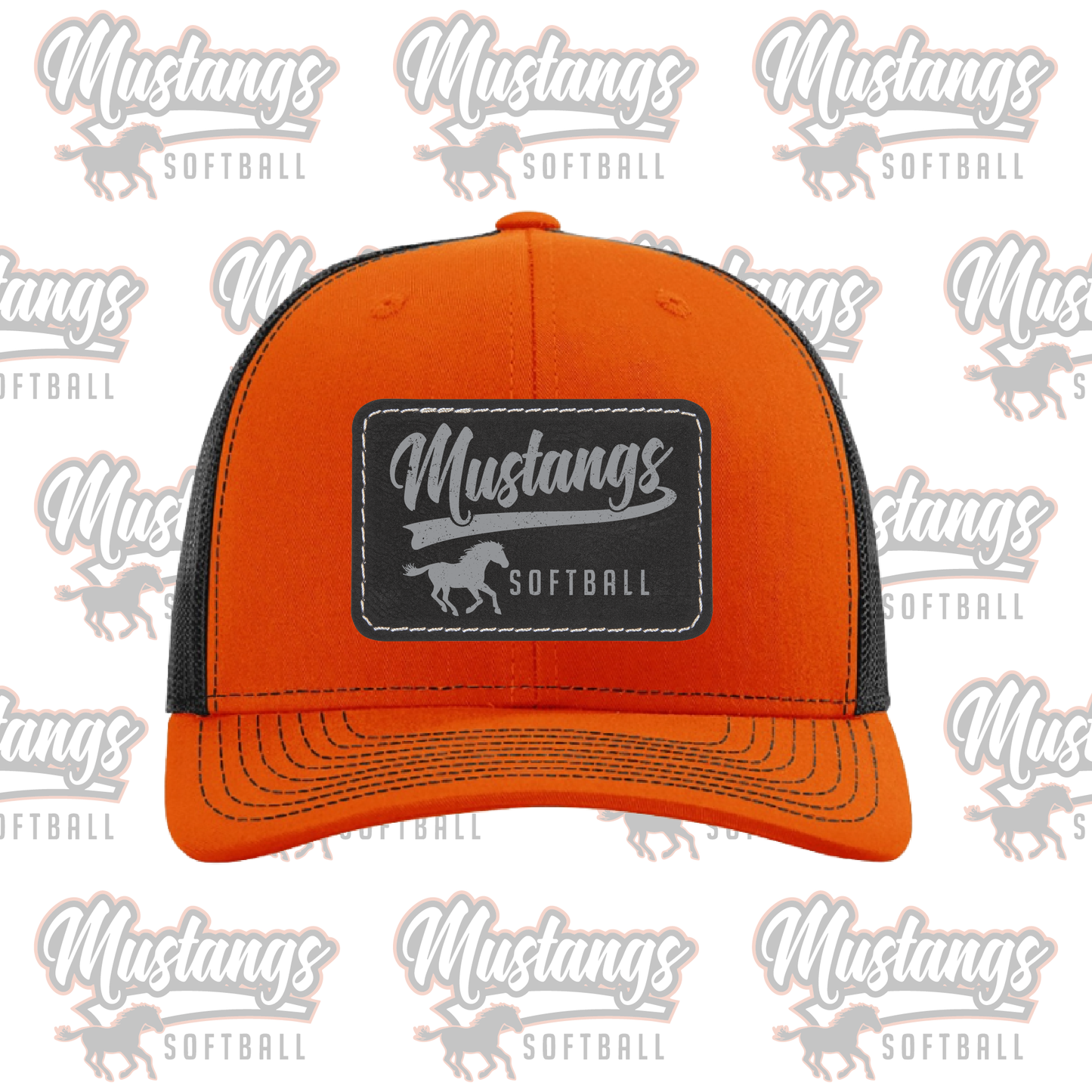 Clio Mustangs Snapback Richardson Hat With Patch