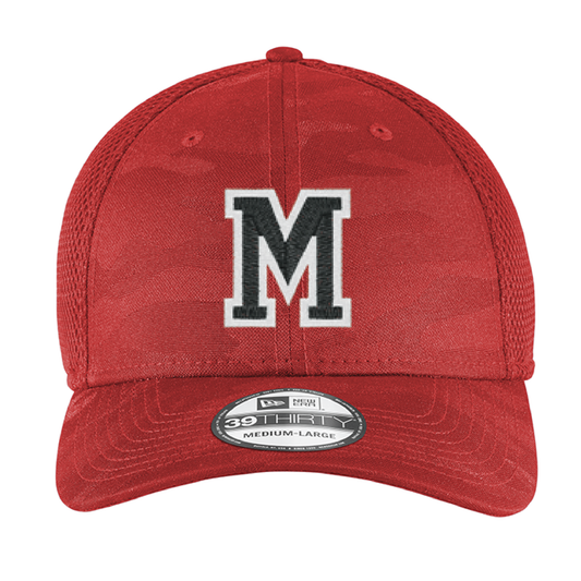Embroidered Tonal Camo Stretch Tech Mesh Cap