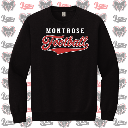 Montrose Youth Football & Cheerleading Fundraiser T-Shirt, Long Sleeved Tee, Crewneck Sweatshirt or Hoodie