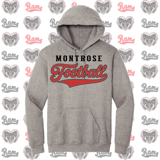 Montrose Youth Football & Cheerleading Fundraiser T-Shirt, Long Sleeved Tee, Crewneck Sweatshirt or Hoodie