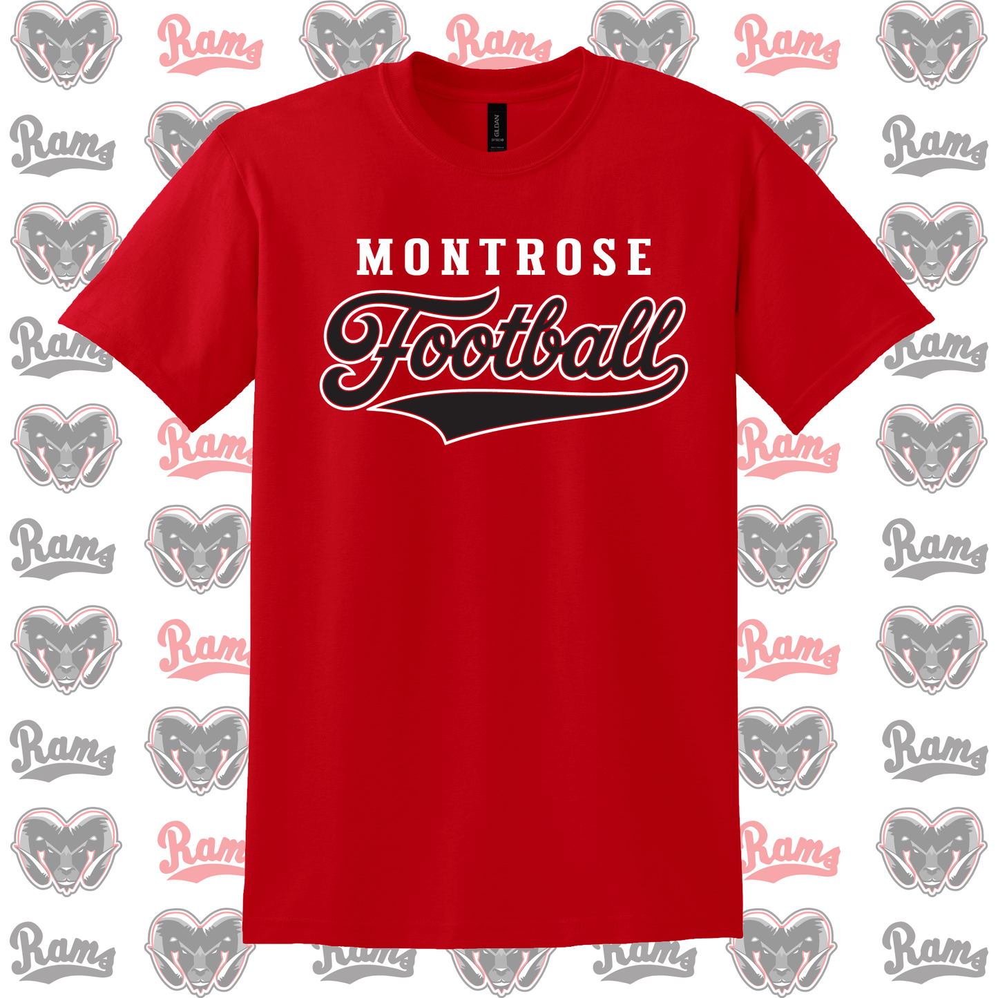 Montrose Youth Football & Cheerleading Fundraiser T-Shirt, Long Sleeved Tee, Crewneck Sweatshirt or Hoodie