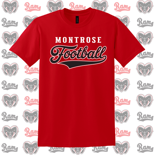Montrose Youth Football & Cheerleading Fundraiser T-Shirt, Long Sleeved Tee, Crewneck Sweatshirt or Hoodie
