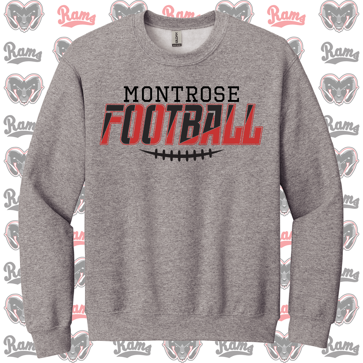 Montrose Youth Football & Cheerleading Fundraiser T-Shirt, Long Sleeved Tee, Crewneck Sweatshirt or Hoodie