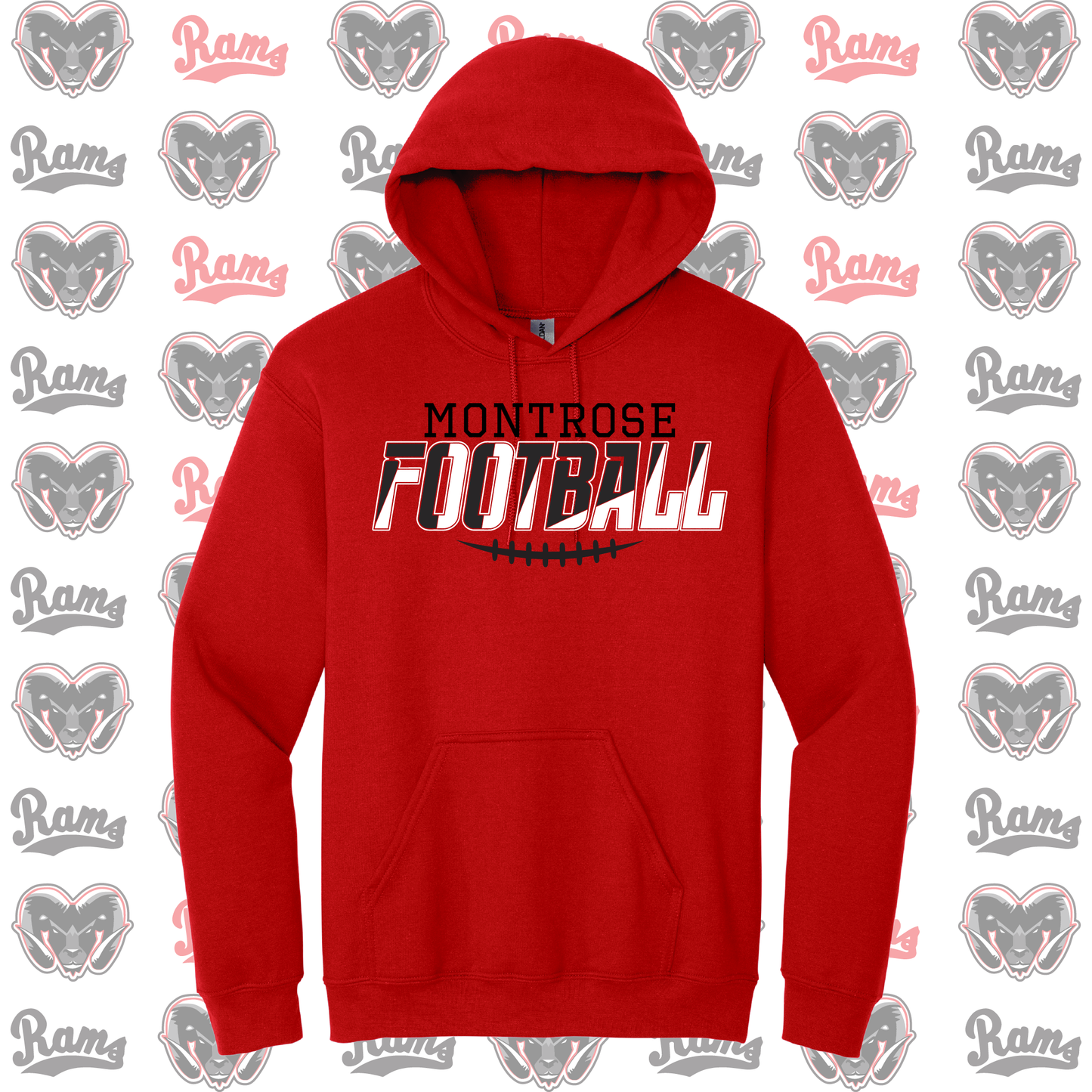 Montrose Youth Football & Cheerleading Fundraiser T-Shirt, Long Sleeved Tee, Crewneck Sweatshirt or Hoodie