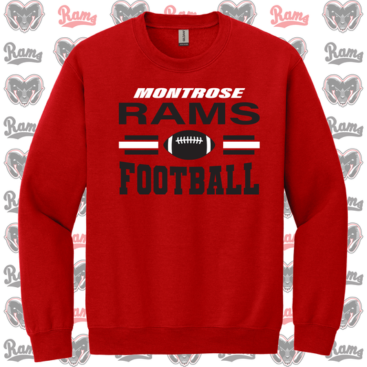 Montrose Youth Football & Cheerleading Fundraiser T-Shirt, Long Sleeved Tee, Crewneck Sweatshirt or Hoodie