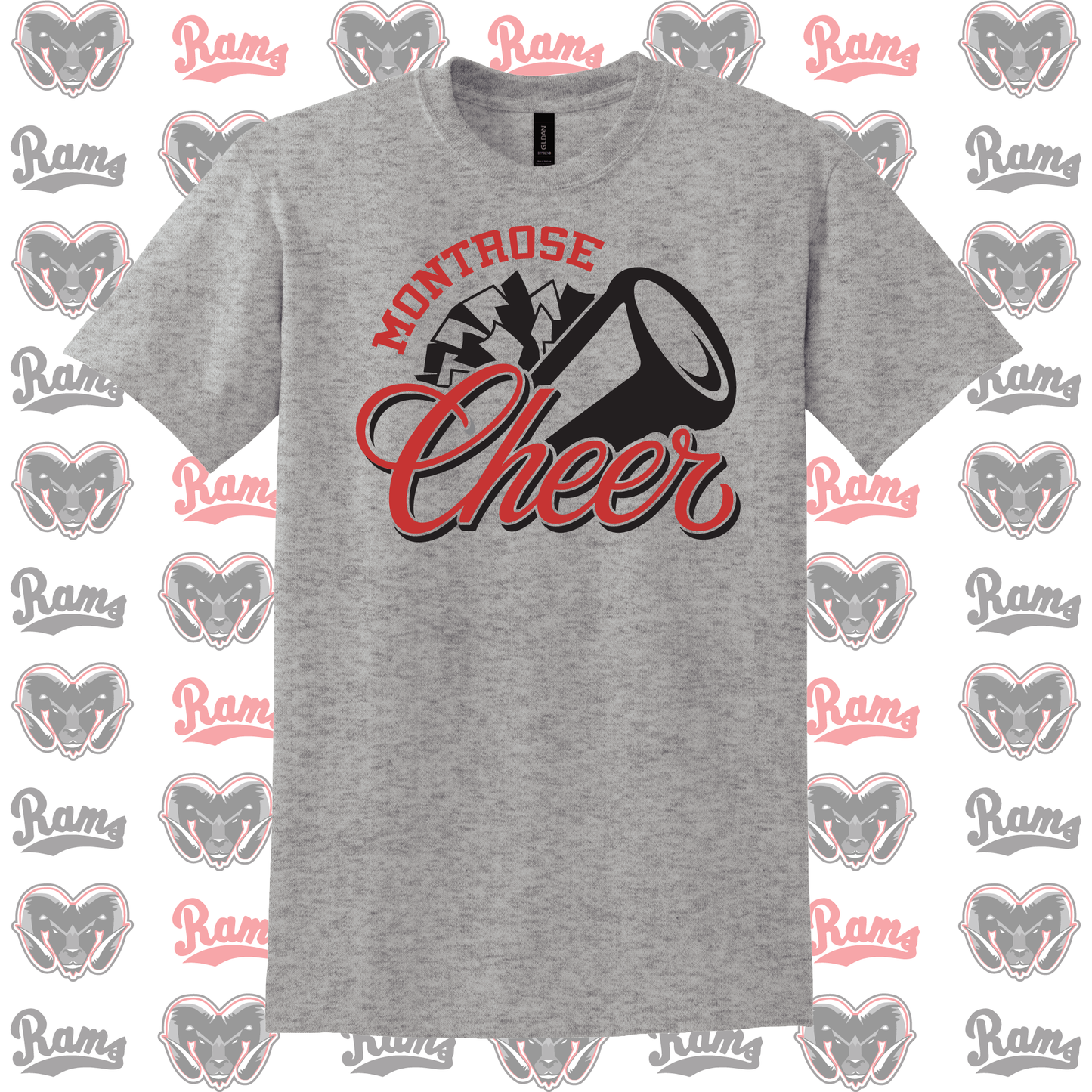 Montrose Youth Football & Cheerleading Fundraiser T-Shirt, Long Sleeved Tee, Crewneck Sweatshirt or Hoodie