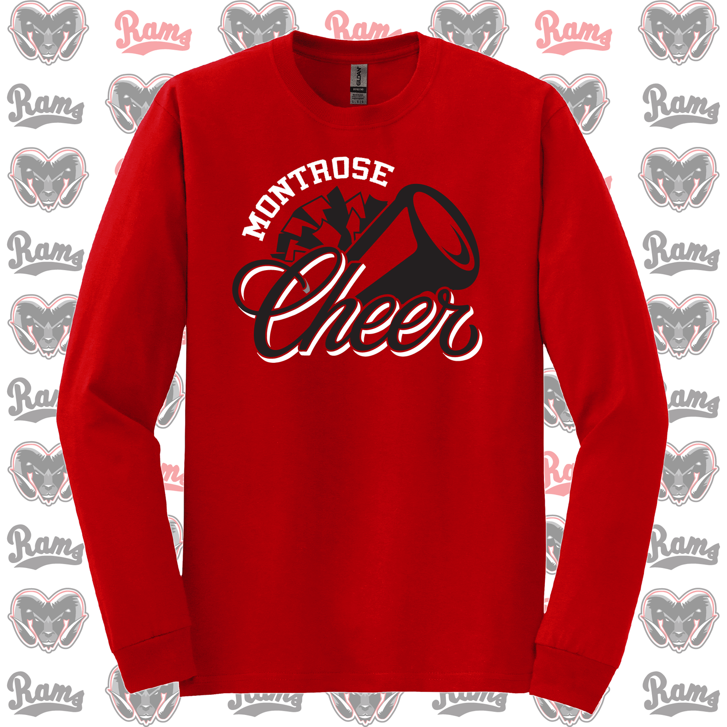 Montrose Youth Football & Cheerleading Fundraiser T-Shirt, Long Sleeved Tee, Crewneck Sweatshirt or Hoodie
