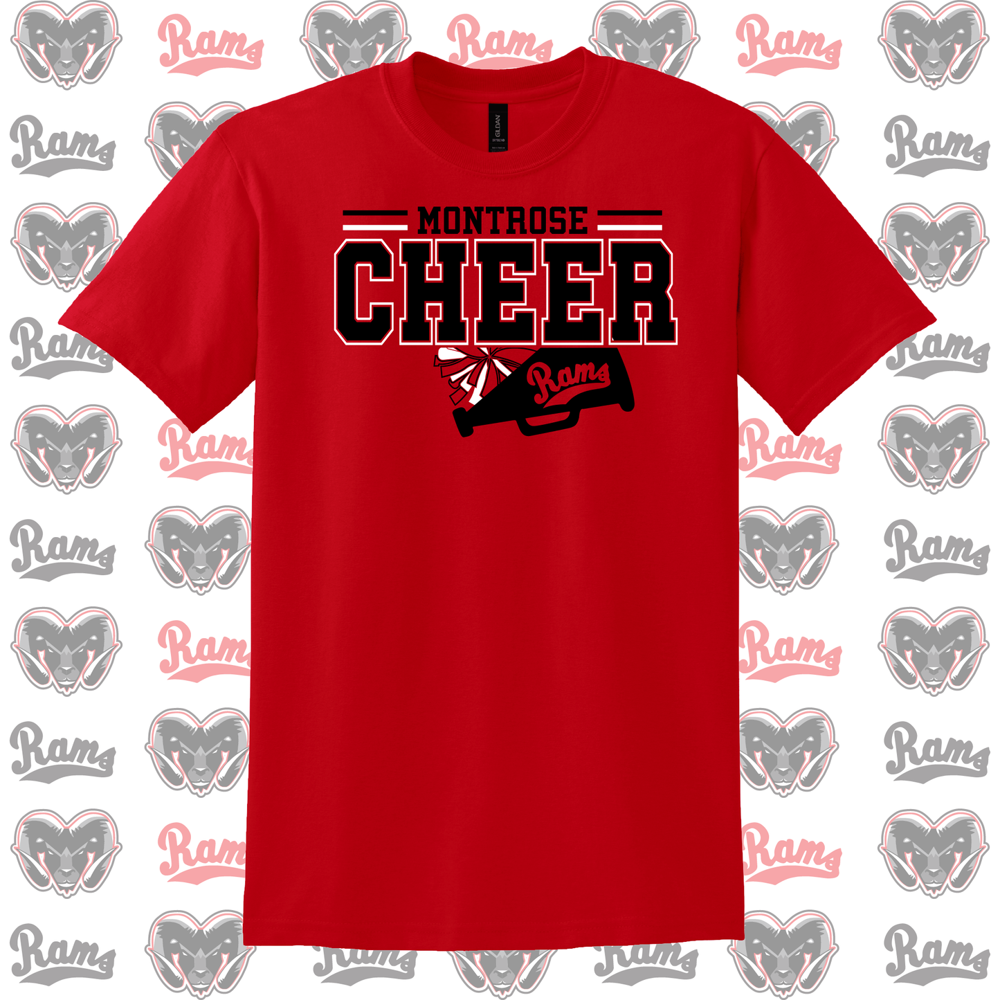 Montrose Youth Football & Cheerleading Fundraiser T-Shirt, Long Sleeved Tee, Crewneck Sweatshirt or Hoodie