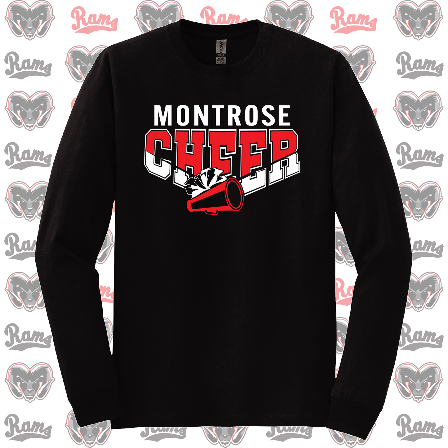 Montrose Youth Football & Cheerleading Fundraiser T-Shirt, Long Sleeved Tee, Crewneck Sweatshirt or Hoodie