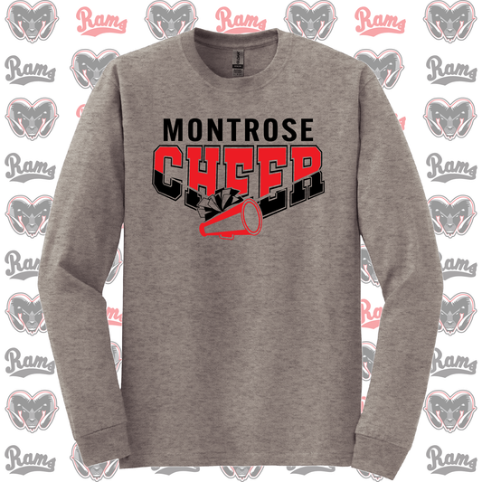 Montrose Youth Football & Cheerleading Fundraiser T-Shirt, Long Sleeved Tee, Crewneck Sweatshirt or Hoodie