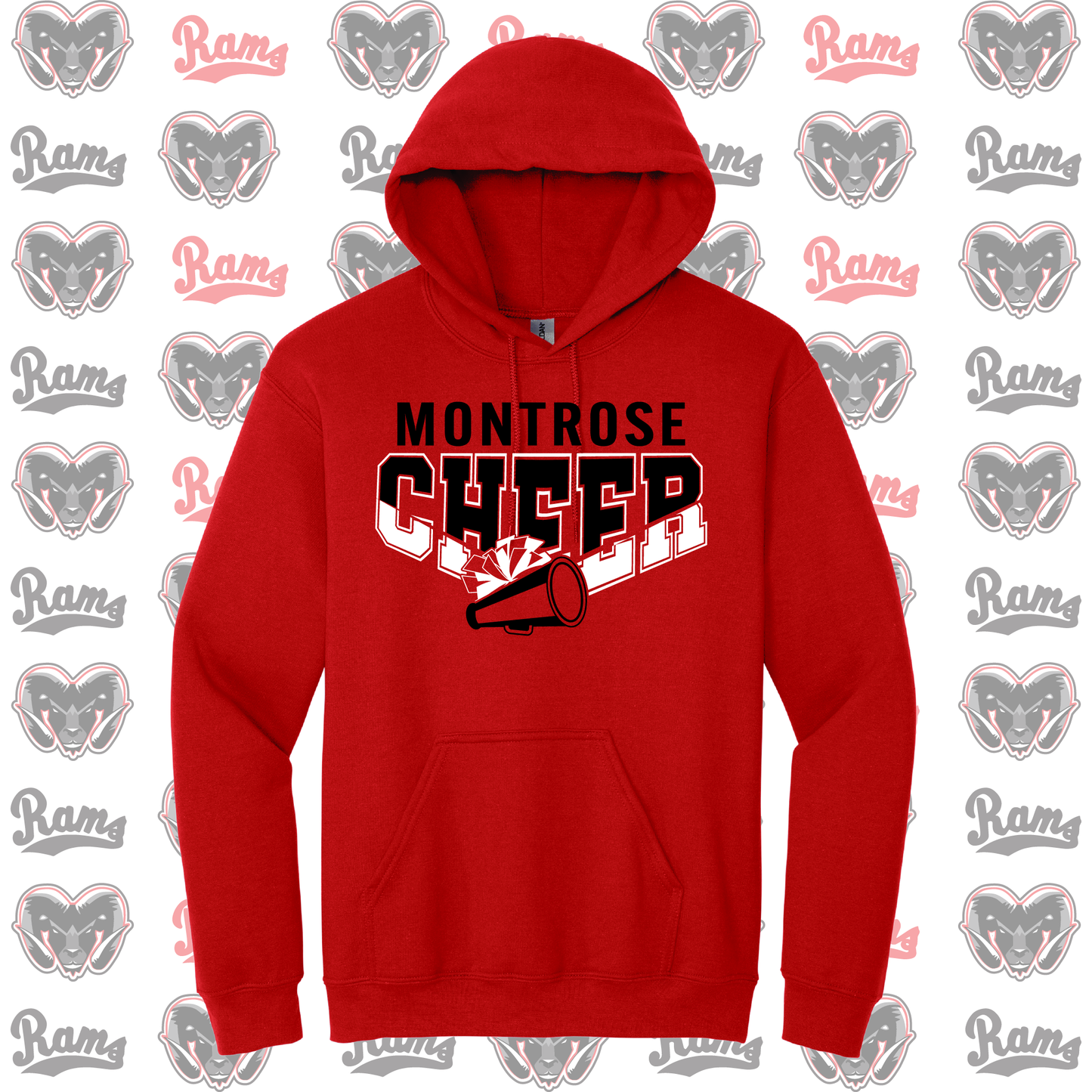 Montrose Youth Football & Cheerleading Fundraiser T-Shirt, Long Sleeved Tee, Crewneck Sweatshirt or Hoodie
