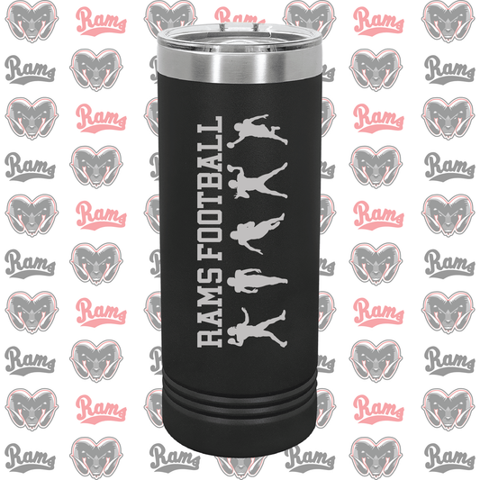 Montrose Football Skinny Tumbler